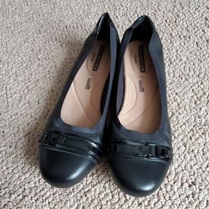 Clark's Leather Flats